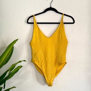 Yellow Body Suit
